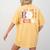 ESL Teacher Boo Crew Halloween Costume Women's Comfort Colors T-Shirt Back Print Mustard
