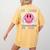 Everyone Communicates Differently Autism Awareness Teacher Women's Comfort Colors T-Shirt Back Print Mustard Everyone Communicates Differently Autism Awareness Teacher Women's Comfort Colors T-Shirt Back Print Mustard