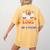 Fabulous Pre-K Teacher Halloween Costume Classroom Outfit Women's Comfort Colors T-Shirt Back Print Mustard