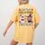 Are You Fall O Ween Directions Halloween Teacher Ghost Women's Comfort Colors T-Shirt Back Print Mustard