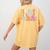 In My Field Day Era Teacher Kids Cute Groovy Field Day Women's Comfort Colors T-Shirt Back Print Mustard
