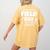Field Day Second 2nd Grade Orange 2025 Boy Girl Teacher Women's Comfort Colors T-Shirt Back Print Mustard