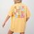 In My Fifth Grade Era 5th Grade Era Teacher Back To School Women's Comfort Colors T-Shirt Back Print Mustard