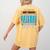 If At First You Don't Succeed Try Doing What Science Teacher Women's Comfort Colors T-Shirt Back Print Mustard