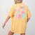 In My Fourth Grade Era Girl Back To School 4th Grade Teacher Women's Comfort Colors T-Shirt Back Print Mustard