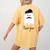 French Teacher Halloween Bonjour Ghost Women's Comfort Colors T-Shirt Back Print Mustard French Teacher Halloween Bonjour Ghost Women's Comfort Colors T-Shirt Back Print Mustard