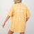 Fun Pregnant Teacher Announcement Idea- Footprints On Tummy Women's Comfort Colors T-Shirt Back Print Mustard Fun Pregnant Teacher Announcement Idea- Footprints On Tummy Women's Comfort Colors T-Shirt Back Print Mustard