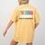 Fun University Of I'm Done Class Of 2025 Teacher Retirement Women's Comfort Colors T-Shirt Back Print Mustard
