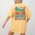 Future Marine Biologist Student Biology Teacher Kids Women's Comfort Colors T-Shirt Back Print Mustard