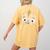 Good Egg Teacher Halloween Costume Group The Cool Bean Women's Comfort Colors T-Shirt Back Print Mustard