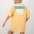 Grammar Police Comma Unit English Teacher Grammar Teacher For Men Women Women's Comfort Colors T-Shirt Back Print Mustard