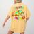 Groovy Field Trip Anyone Happy Field Day For Teachers Kids Women's Comfort Colors T-Shirt Back Print Mustard