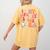 Groovy In My Spooky Teacher Era Halloween Party Boo Women's Comfort Colors T-Shirt Back Print Mustard Groovy In My Spooky Teacher Era Halloween Party Boo Women's Comfort Colors T-Shirt Back Print Mustard