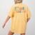 Groovy Toddler Teacher Appreciation Back To School Women's Comfort Colors T-Shirt Back Print Mustard