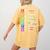 Growth Mindset Positive Motivational Classroom Teacher Learn Women's Comfort Colors T-Shirt Back Print Mustard
