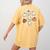 Halloween Advocate Heat Transfers Special Education Teacher Men Women Women's Comfort Colors T-Shirt Back Print Mustard