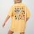 Halloween Alphabet ABCs Learning Kindergarten Teacher Women's Comfort Colors T-Shirt Back Print Mustard Halloween Alphabet ABCs Learning Kindergarten Teacher Women's Comfort Colors T-Shirt Back Print Mustard
