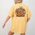 Halloween Books Pumpkin Reading Teacher Fall Men Women Women's Comfort Colors T-Shirt Back Print Mustard
