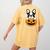 The Halloween Boston Terrier Women's Comfort Colors T-Shirt Back Print Mustard