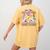 Halloween Floral Ghost Teacher Are You Falloween Directions Women's Comfort Colors T-Shirt Back Print Mustard Halloween Floral Ghost Teacher Are You Falloween Directions Women's Comfort Colors T-Shirt Back Print Mustard