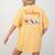 Halloween Ghost Teachers Teaching My Boos Costume Women Men Women's Comfort Colors T-Shirt Back Print Mustard