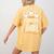 Halloween Teacher Nothing Scares Me Women Men Teachers Women's Comfort Colors T-Shirt Back Print Mustard
