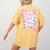 Happy Dot Day Bow Coquette For Teacher Girls Women's Comfort Colors T-Shirt Back Print Mustard Happy Dot Day Bow Coquette For Teacher Girls Women's Comfort Colors T-Shirt Back Print Mustard