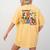 Happy First Day Of School PE Teacher Life Back To School Women's Comfort Colors T-Shirt Back Print Mustard Happy First Day Of School PE Teacher Life Back To School Women's Comfort Colors T-Shirt Back Print Mustard