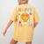 Happy Fri-Yay Groovy Teacher Friday Weekend Fri Yay Women's Comfort Colors T-Shirt Back Print Mustard Happy Fri-Yay Groovy Teacher Friday Weekend Fri Yay Women's Comfort Colors T-Shirt Back Print Mustard
