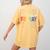 Happy Fri Yay Teacher Friday Saying Women's Comfort Colors T-Shirt Back Print Mustard