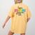Happy Friyay Teacher School Friday Weekend Vibes Women's Comfort Colors T-Shirt Back Print Mustard Happy Friyay Teacher School Friday Weekend Vibes Women's Comfort Colors T-Shirt Back Print Mustard