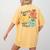 Happy To See Your Face Teacher Apple Women's Comfort Colors T-Shirt Back Print Mustard Happy To See Your Face Teacher Apple Women's Comfort Colors T-Shirt Back Print Mustard