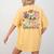Hello 5th Grade Boy Girl Teacher Back To School 5th Grade Women's Comfort Colors T-Shirt Back Print Mustard