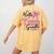 Hello Third Grade First Day Of School Coquette Teacher Girl Women's Comfort Colors T-Shirt Back Print Mustard