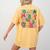 In My Holly Xmas Jolly Teacher Era Teacher Vibes Christmas Women's Comfort Colors T-Shirt Back Print Mustard In My Holly Xmas Jolly Teacher Era Teacher Vibes Christmas Women's Comfort Colors T-Shirt Back Print Mustard