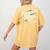 Homeschool Life Homeschool Mom Homeschool Dad Teacher Kids Women's Comfort Colors T-Shirt Back Print Mustard