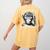 Well I'Ll Be a Monkey's Uncle Teacher And Student Women's Comfort Colors T-Shirt Back Print Mustard Well I'Ll Be a Monkey's Uncle Teacher And Student Women's Comfort Colors T-Shirt Back Print Mustard