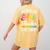 Because I'm The Art Teacher That's Why Artists Men Women Women's Comfort Colors T-Shirt Back Print Mustard Because I'm The Art Teacher That's Why Artists Men Women Women's Comfort Colors T-Shirt Back Print Mustard