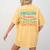 I'm An English Teacher Of Course You Have To Write Women's Comfort Colors T-Shirt Back Print Mustard