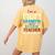 I'm Mom Grandma And A Retired Teacher Nothing Scares Me Men Women Women's Comfort Colors T-Shirt Back Print Mustard