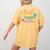 The Influence Of A Good Teacher Can Never Be Erased Quote Women's Comfort Colors T-Shirt Back Print Mustard