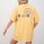 It's A Beautiful Day To Learn Cute Rainbow Boho Teacher Women's Comfort Colors T-Shirt Back Print Mustard