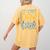 It's A Fine Day To Write An Essay Class English Teacher Women's Comfort Colors T-Shirt Back Print Mustard