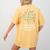 It's Fine I'm Fine Christmas Light Principal Teacher Xmas Men Women Women's Comfort Colors T-Shirt Back Print Mustard