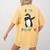 It's Fri-Yay Dabbing Penguin Friday Weekend Teacher Student Women's Comfort Colors T-Shirt Back Print Mustard It's Fri-Yay Dabbing Penguin Friday Weekend Teacher Student Women's Comfort Colors T-Shirt Back Print Mustard