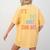 It's A Good Day To Make Art Artist Teacher Painter Women's Comfort Colors T-Shirt Back Print Mustard It's A Good Day To Make Art Artist Teacher Painter Women's Comfort Colors T-Shirt Back Print Mustard