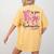 K Is For Kindergarten Teacher Coquette Bow Back To School Women's Comfort Colors T-Shirt Back Print Mustard K Is For Kindergarten Teacher Coquette Bow Back To School Women's Comfort Colors T-Shirt Back Print Mustard