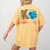 K Is For Kindergarten Teacher Tie Dye Back To School Kinder For Men Women Girls Kids Women's Comfort Colors T-Shirt Back Print Mustard
