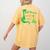 Kids My Nonna Loves Me Dinosaur Grandson Women's Comfort Colors T-Shirt Back Print Mustard