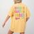 KINDERGARTEN ROCKS Teacher Crew Rock Star Kinder Team Women's Comfort Colors T-Shirt Back Print Mustard KINDERGARTEN ROCKS Teacher Crew Rock Star Kinder Team Women's Comfort Colors T-Shirt Back Print Mustard